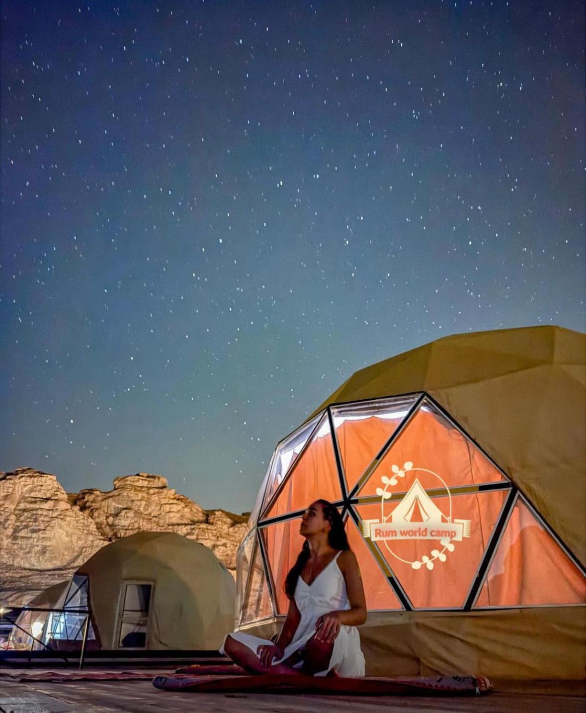 Rum World Bubble Luxury Camp Wadi Rum Exterior foto
