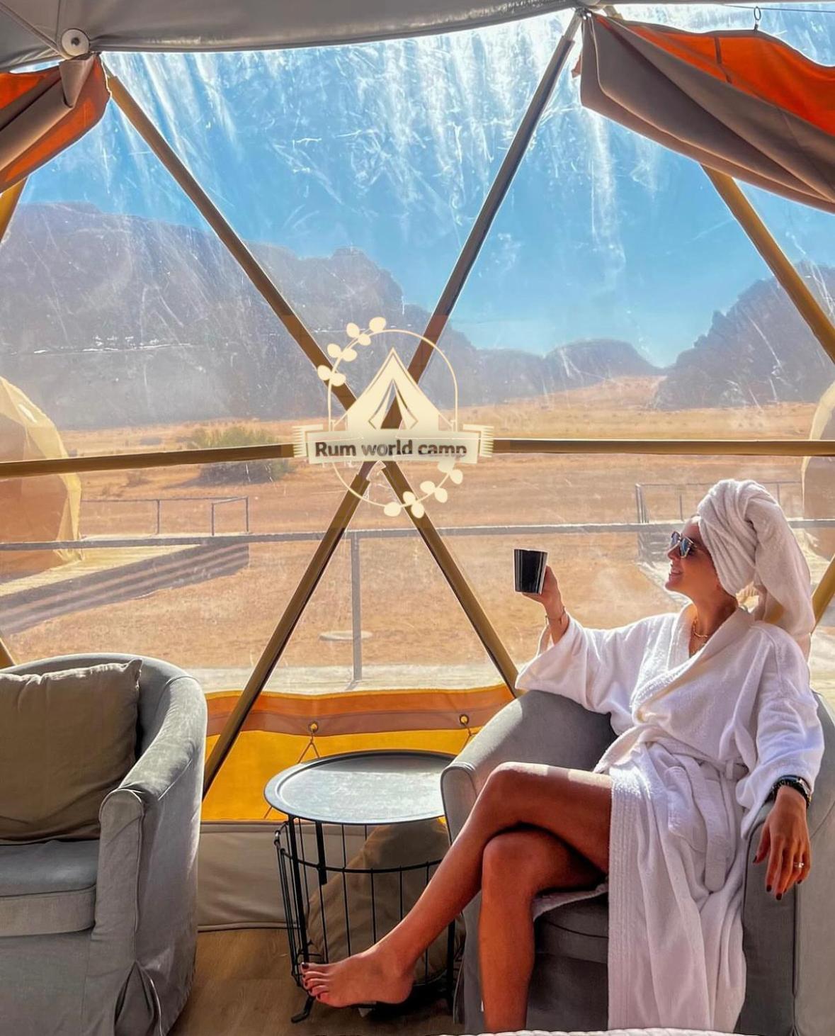 Rum World Bubble Luxury Camp Wadi Rum Exterior foto