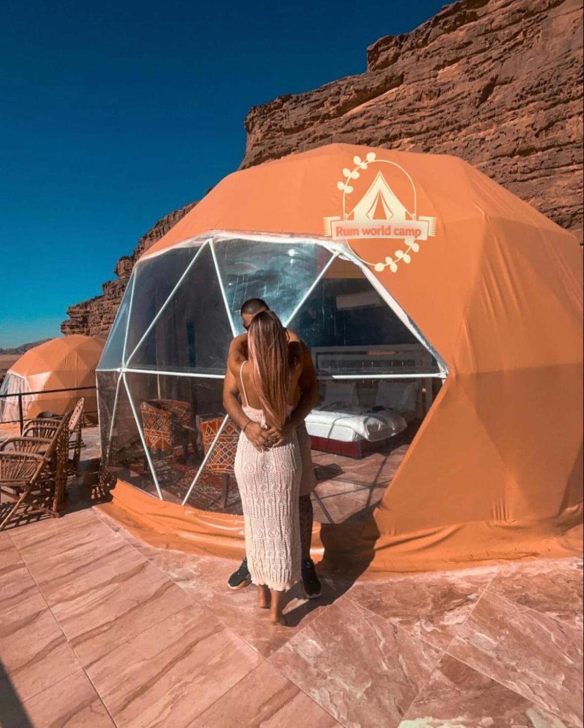 Rum World Bubble Luxury Camp Wadi Rum Exterior foto