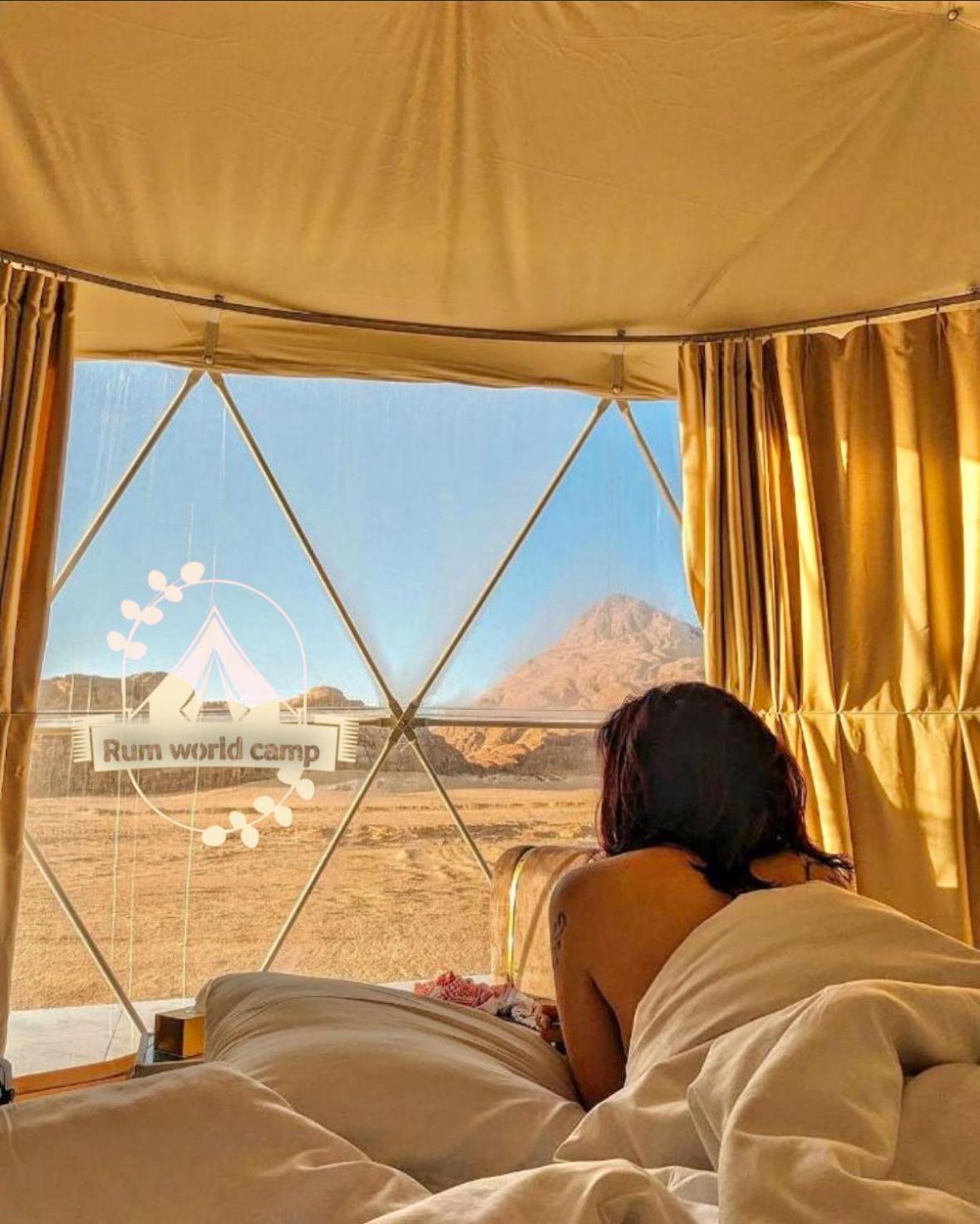 Rum World Bubble Luxury Camp Wadi Rum Exterior foto