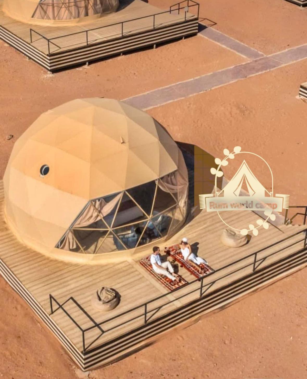 Rum World Bubble Luxury Camp Wadi Rum Exterior foto
